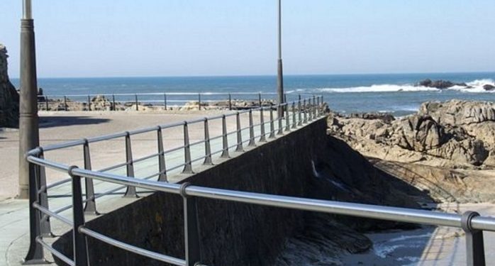 Sinalización nova para o Sendeiro Litoral da Guarda