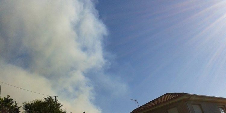 Extinguido o lume forestal rexistrado en Arbo tras arrasar 110 hectáreas