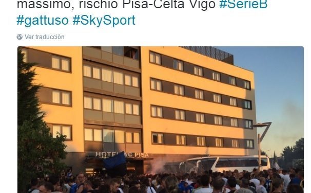 Suspendido el amistoso del Celta ante el Pisa