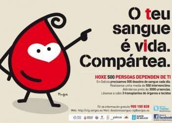 Nigrán lanza o reto de acadar un mínimo de 700 doazóns de sangue