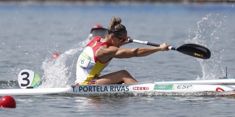 Teresa Portela, sexta en la final de K-1 200