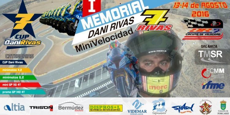 Los motores rugirán en el circuito ‘DR7’ en honor a Dani Rivas