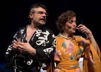 María Adánez, Juan Antonio Molina  y Nuria González en los escenarios vigueses