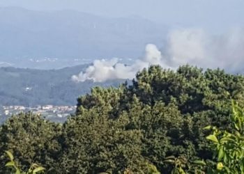 La Guardia Civil investiga al presunto autor de un incendio forestal en O Porriño