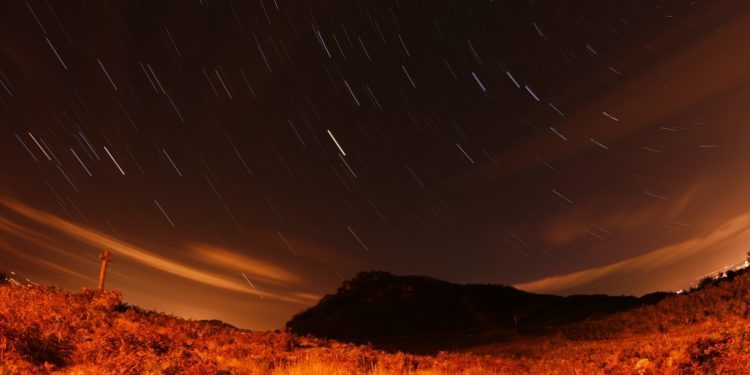 Chandebrito, un palco privilegiado para disfrutar de las Lágrimas de San Lorenzo