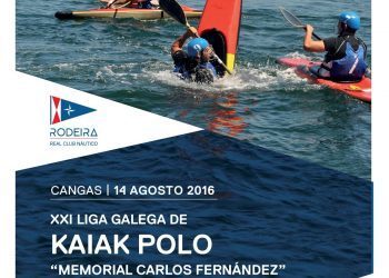 La Liga Galega de Kaiak Polo llega a Cangas