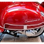 Moto Colibri - Carolina125-cromado motor