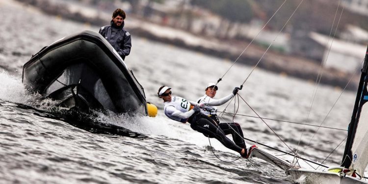 Támara Echegoyen y Berta Betanzos Premio Nacional de Vela Terras Gauda al mejor equipo de regatas femenino Foto Sailing Energy