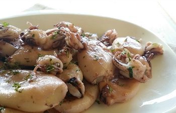 Chipirones a la plancha