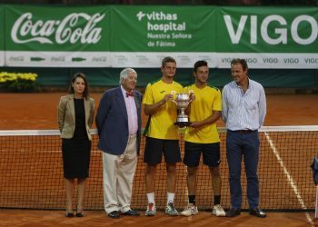 Barranco y Brancaccio, ganadores del dobles en el torneo del Club de Campo