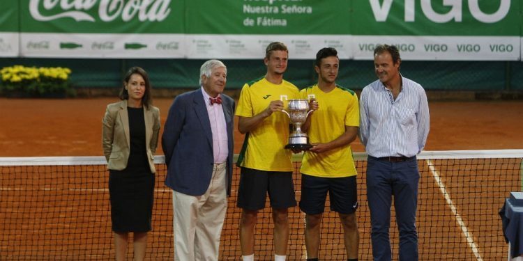Barranco y Brancaccio, ganadores del dobles en el torneo del Club de Campo