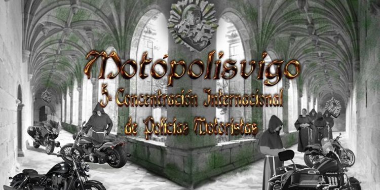 Concentración Internacional de Policías Motoristas en Vigo con 450 agentes