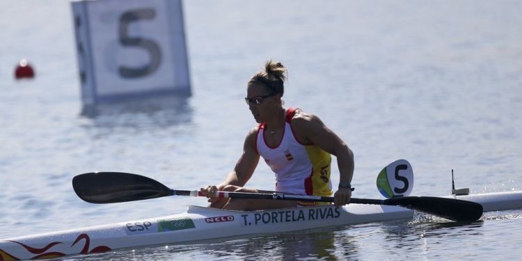 La canguesa Teresa Portela se mete en la final de K-1 200