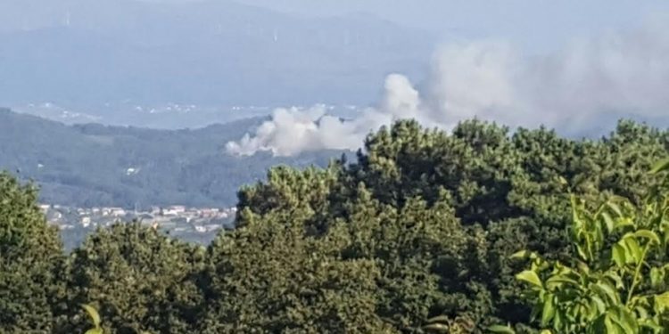 La Guardia Civil investiga al presunto autor de dos incendios en O Porriño