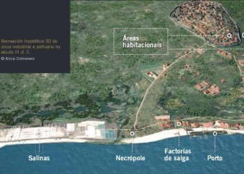 Así eran Vigo e a illa de Toralla hai 25 séculos