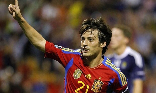 David Silva, pasador y goleador