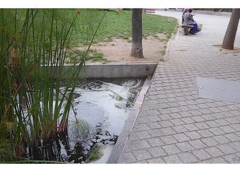 Respeto para las fuentes y estanques