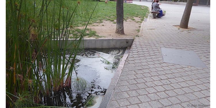 Respeto para las fuentes y estanques