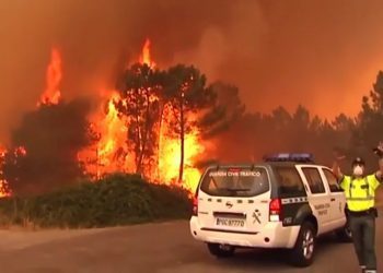 El fuego arrasa la provincia de Ourense
