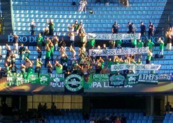 La afición del Panathinaikos, crítica con el precio de las entradas