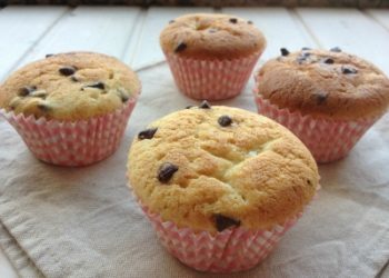 Magdalenas {con chips de chocolate}