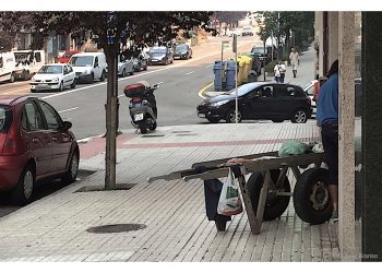 Pescado en la puerta