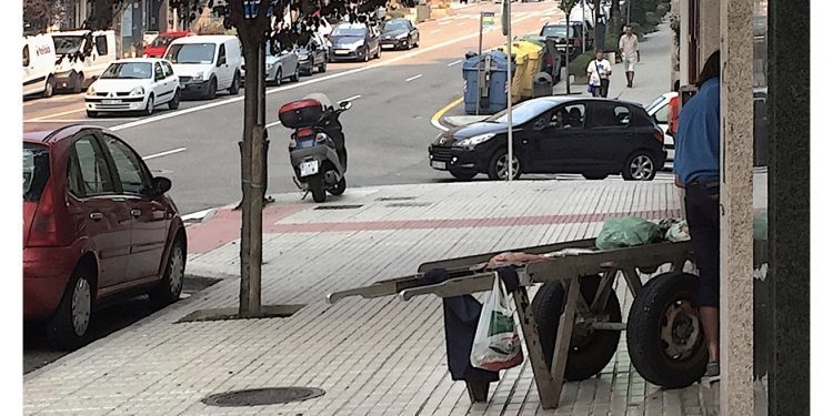 Pescado en la puerta