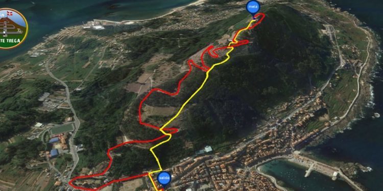 Álvaro Pino, contra 300 atletas en Santa Trega