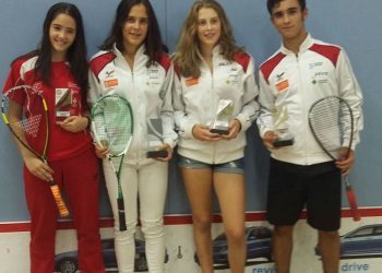 Cuatro podios para el Vigo Squash en la Copa de España