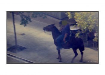 A caballo por las calles