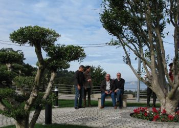 Andaina polo Camiño Portugués ata a nova praza pública de Priegue