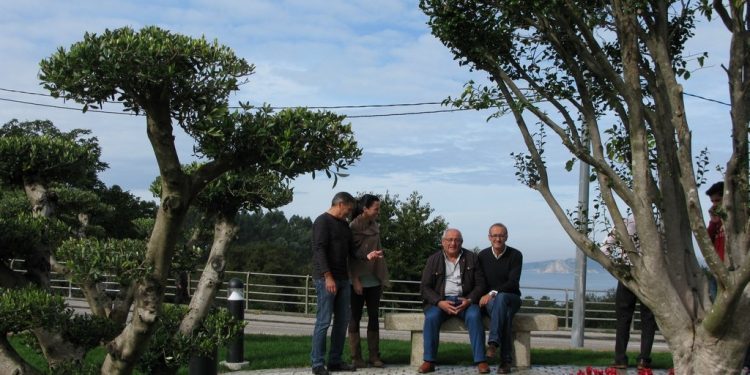 Andaina polo Camiño Portugués ata a nova praza pública de Priegue