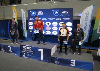 Ouro e bronce para os vigueses Roberto Estévez e Miguel Casqueiro no Mundial máster