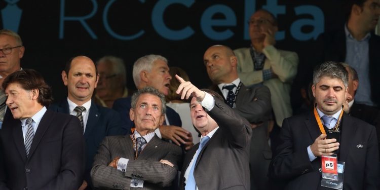 Las mejores fotos del Celta-Ajax, en el césped… y en el palco