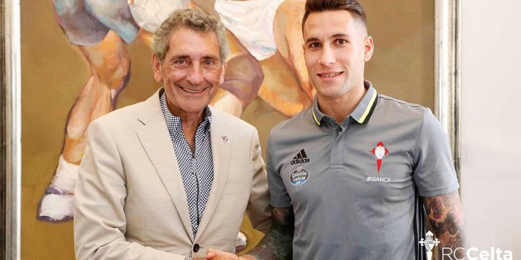 Hugo Mallo, celeste hasta 2021, y el que lo quiera… 30 «kilos»