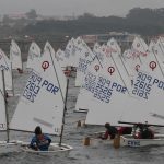 Salida de la manga vlida del domingo con el vigus Jorge Troncoso en cabeza