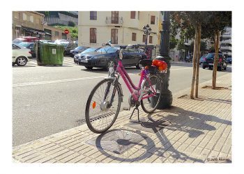 A la compra en bicicleta