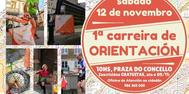 El centro de Nigrán, escenario de una prueba de orientación