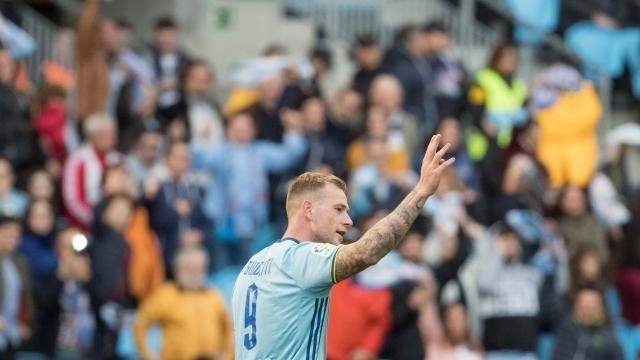 La cabeza de Guidetti le da tres valiosos puntos al Celta