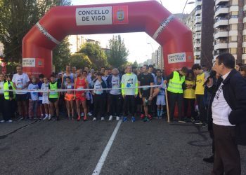 Bargiela y Navarrete triunfan en una jornada en la que Vigo se echó a la calle contra el cáncer