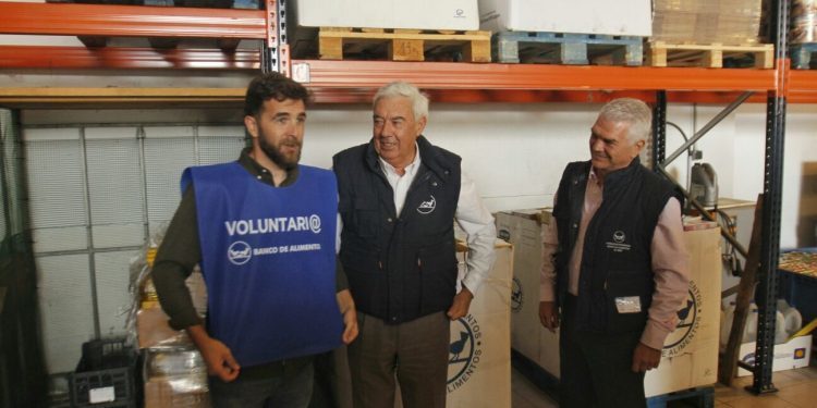 Gonzo, embajador del Banco de Alimentos de Vigo para la Gran Recogida Solidaria