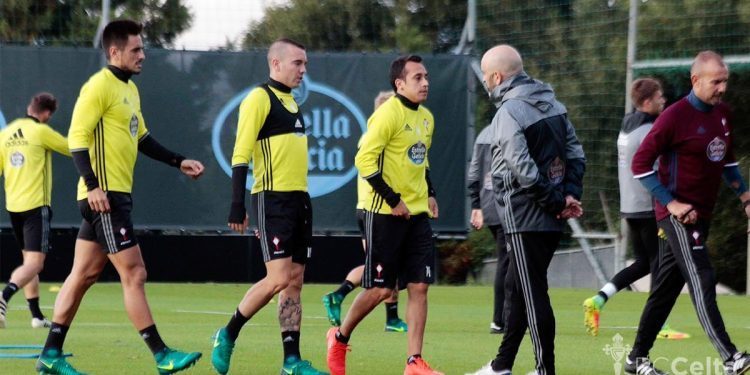 Orellana ya entrena con el grupo pero tiene complicado llegar al partido del jueves