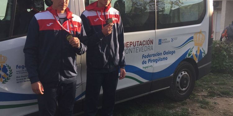Iván Herrera y Miguel Liñano, terceros en el Maratón del Ardèche
