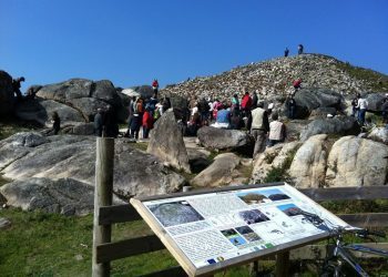 Unha ruta máxica que une deporte e patrimonio en Oia