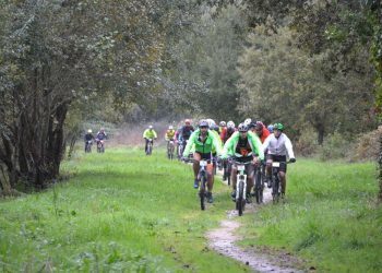 Cerca de 500 deportistas participaron en la XI Marcha BTT & Trail Concello de Nigrán