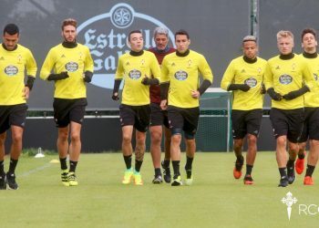 Berizzo prueba un once para el Standard sin Orellana y con Aspas y Guidetti