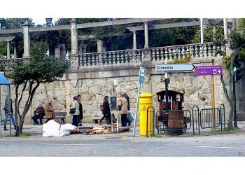 Lo que queda de un quiosco histórico