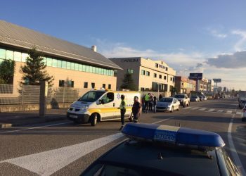 Herido un peatón al ser atropellado en un paso de cebra en O Porriño