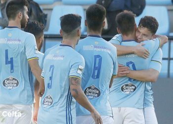 El Celta B derrota al Guijuelo y cierra una primera vuelta casi perfecta