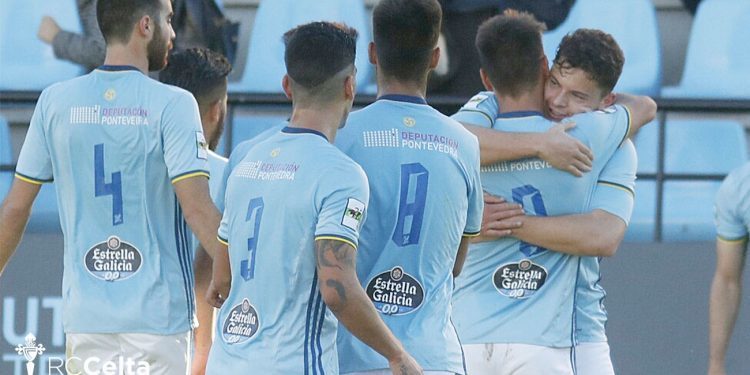 El Celta B derrota al Guijuelo y cierra una primera vuelta casi perfecta